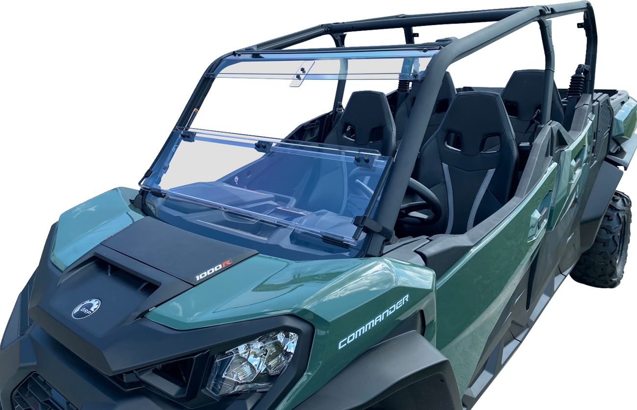MOOSE OFFROAD Full Folding Windshield Deluxe for Can-Am V000292-12200M