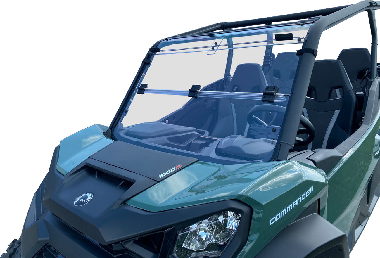 MOOSE OFFROAD Full Folding Windshield Deluxe for Can-Am V000292-12200M