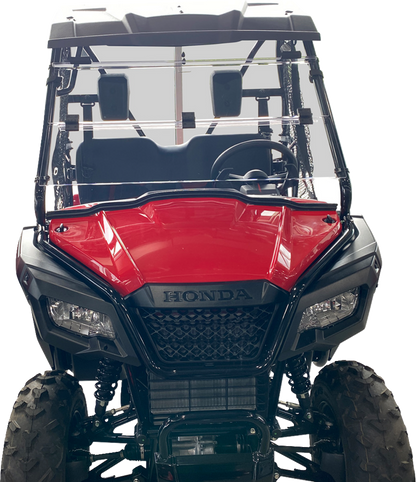 Moose Offroad Full Folding Windshield - Deluxe for Pioneer V000264-12200M
