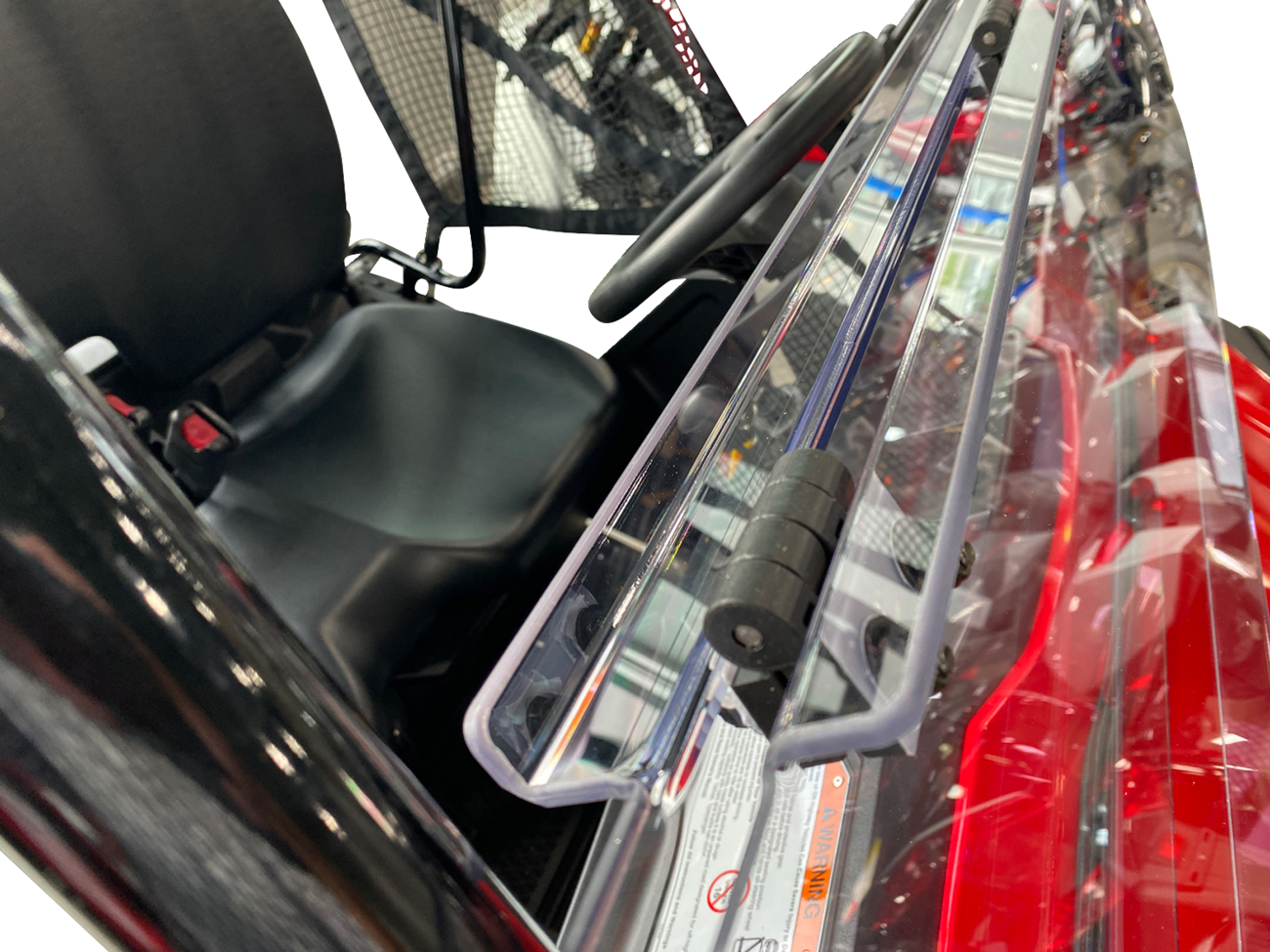 Moose Offroad Full Folding Windshield - Deluxe for Pioneer V000264-12200M