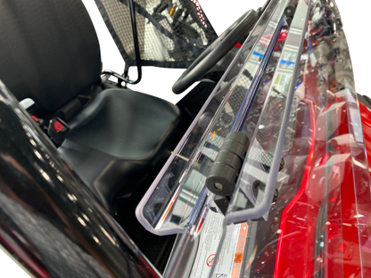 Moose Offroad Full Folding Windshield - Deluxe for Pioneer V000264-12200M