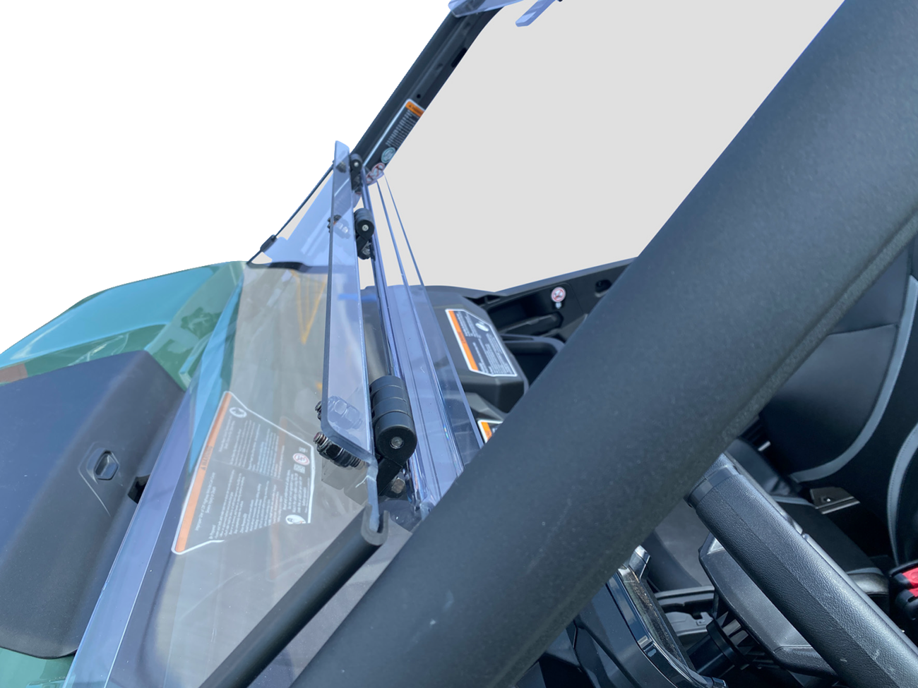 MOOSE OFFROAD Full Folding Windshield Deluxe for Can-Am V000292-12200M