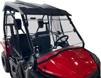 Moose Offroad Full Folding Windshield - Deluxe for Pioneer V000264-12200M