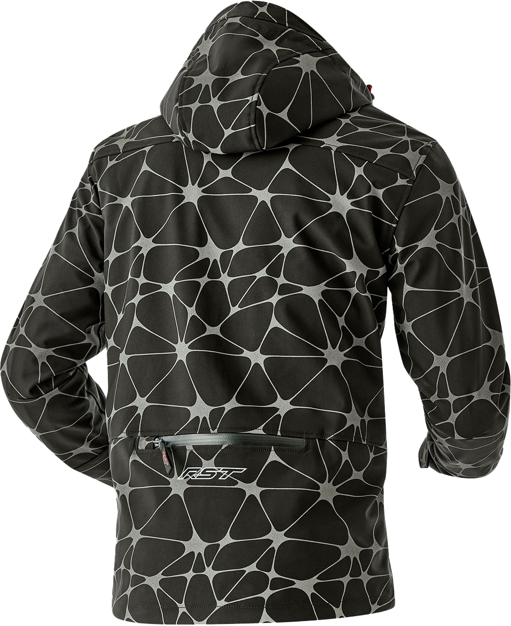 RST Havoc Textile Motorcycle Jacket with D3O Level 1 Armour, Black/Grey, 6XL