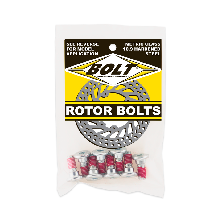 BOLT Rotor Bolt Kit for Honda XR650L and CR Series Models – Part HRTR-XR650L