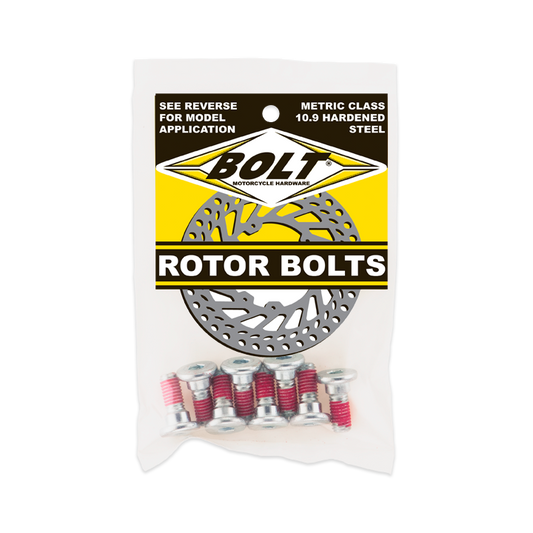BOLT Rotor Bolt Kit for Honda XR650L and CR Series Models – Part HRTR-XR650L