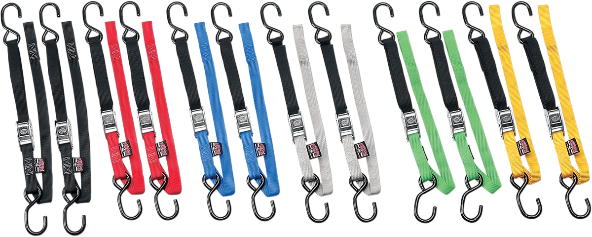 PowerTye MFG. Soft-Tye Tie-Downs 1 inch x 5-1/2 feet, Black - Part Number 23622