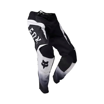 Fox Racing Men's 180 Motocross Dirt Bike Pant, Black/White Lean, 30