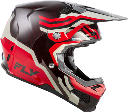 Formula S Carbon Byte Helmet Red Carbon/Red/Grey 2x