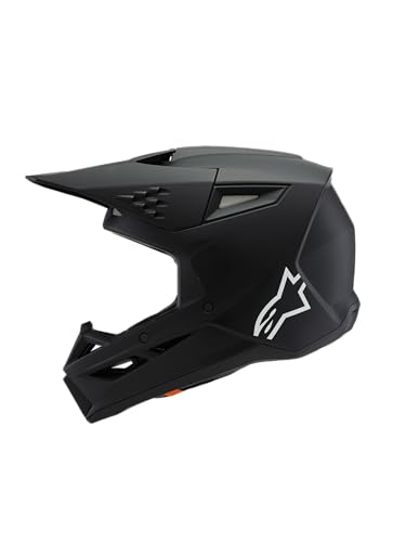 Alpinestars S-M3 Youth Moto Helmet (Black Matte, Youth Small)