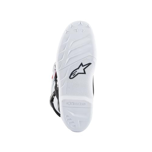 Alpinestars Tech 7S Youth Motocross Boots (White/Black/Rainbow, 8)