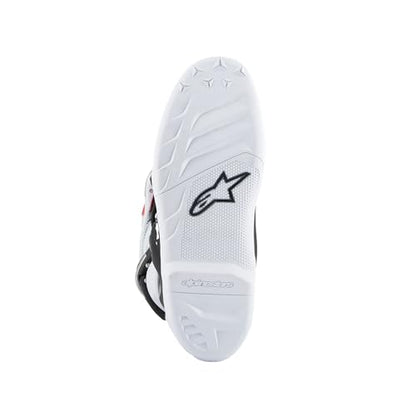 Alpinestars Tech 7S Youth Motocross Boots (White/Black/Rainbow, 8)