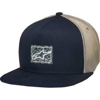 Mackinic Trucker Hat One Size Navy/Khaki
