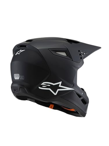 Alpinestars S-M3 Youth Moto Helmet (Black Matte, Youth Small)