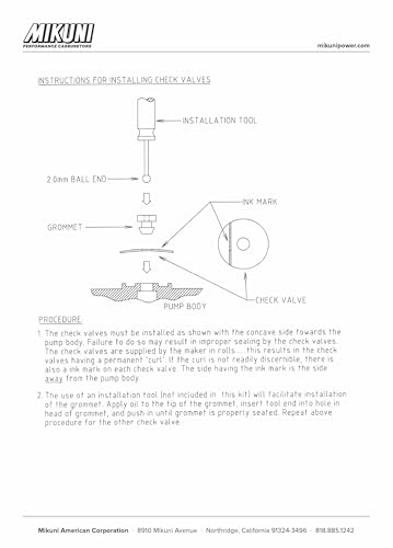Mikuni Carburetor Rebuild Kit for Mikuni Super BN PWC Carburetors
