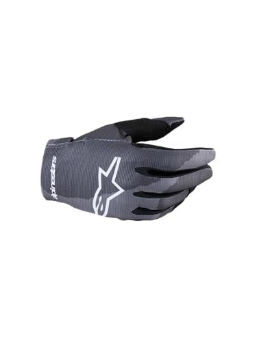 Alpinestars 3541824-9148-XS: Youth Radar Gloves Dark Camo Xs