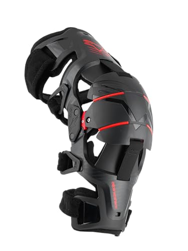 Alpinestars - Rk-1 Plasma Knee Brace Black/Red Lg/Xl (6501725-13-LXL)