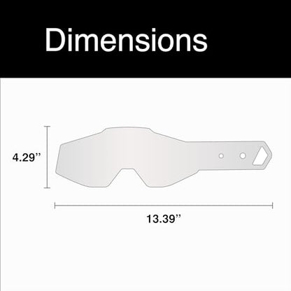 100% RC2/AC2/ST2 Laminated Tear-Offs 2 x 7 PK