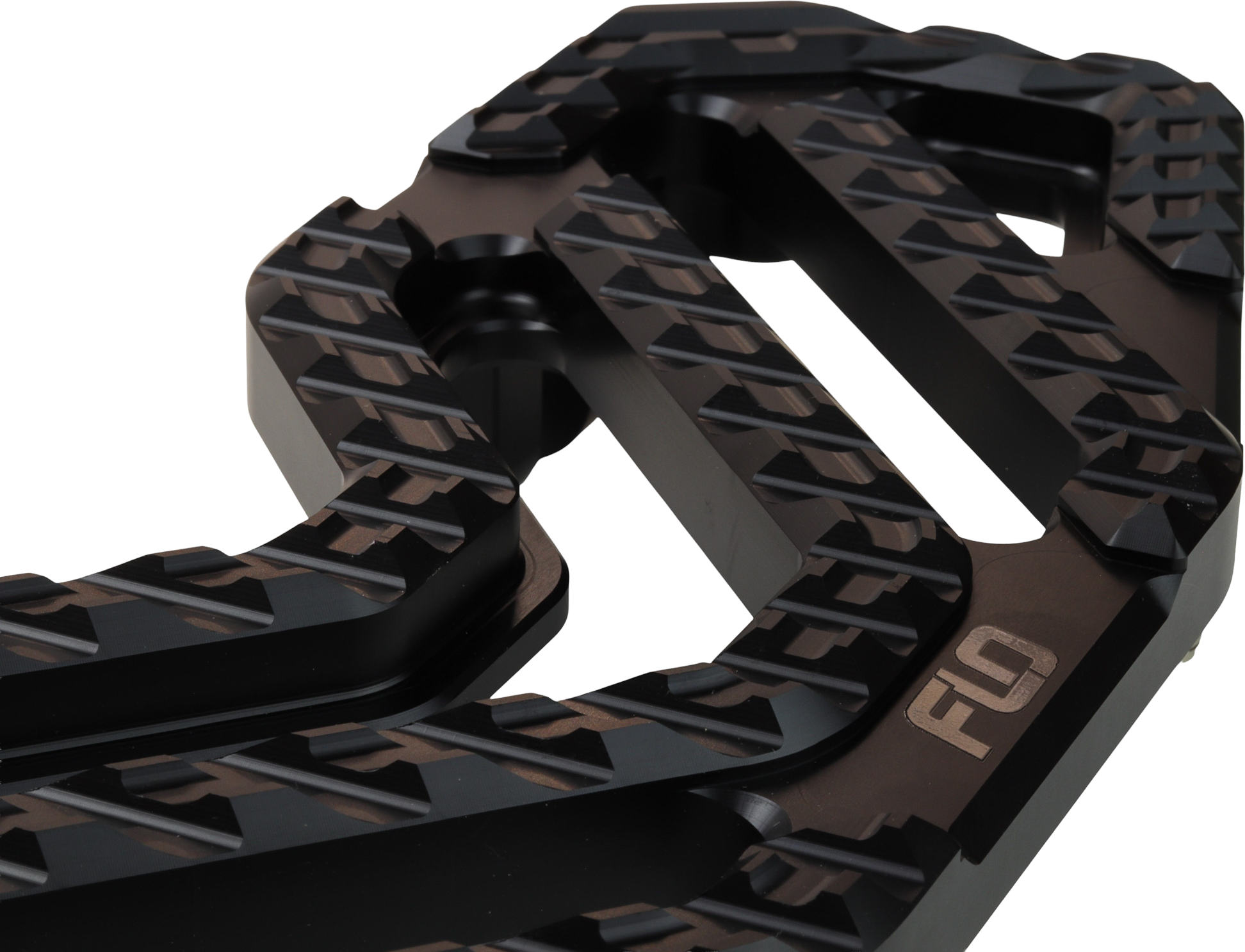 FLO MOTORSPORTS Savage Floorboards Black V-800V5BLK for Enhanced Motorcycle Control