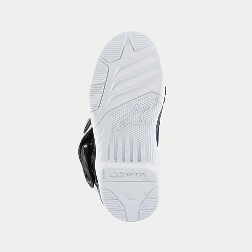 Alpinestars Tech 3S Kids MX Boots (White/Black/Enamel Blue, 11)