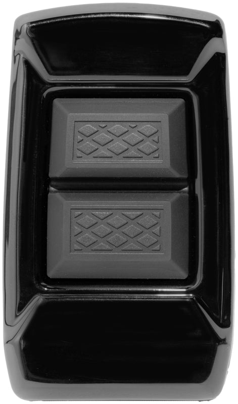 Kuryakyn Enygma Brake Pedal Pad for FL Touring Models - Gloss Black