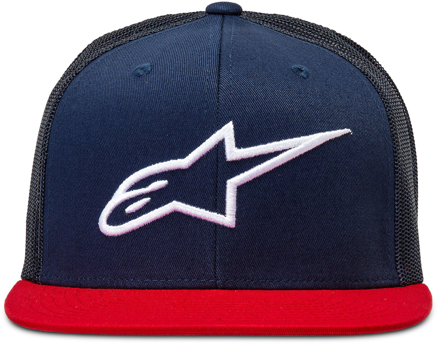 Alpinestars Corp Trucker Hat Navy/Red 1025-81003-7030-TU
