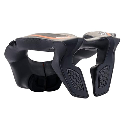 Alpinestars 6540118-14-OS: Youth Neck Support Black/Orange