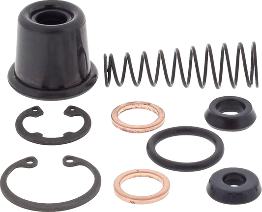 ALL BALLS Master Cylinder Rebuild Kit - Rear for Gas Gas, Honda, Kawasaki, Suzuki, Yamaha (Part #18-1007)