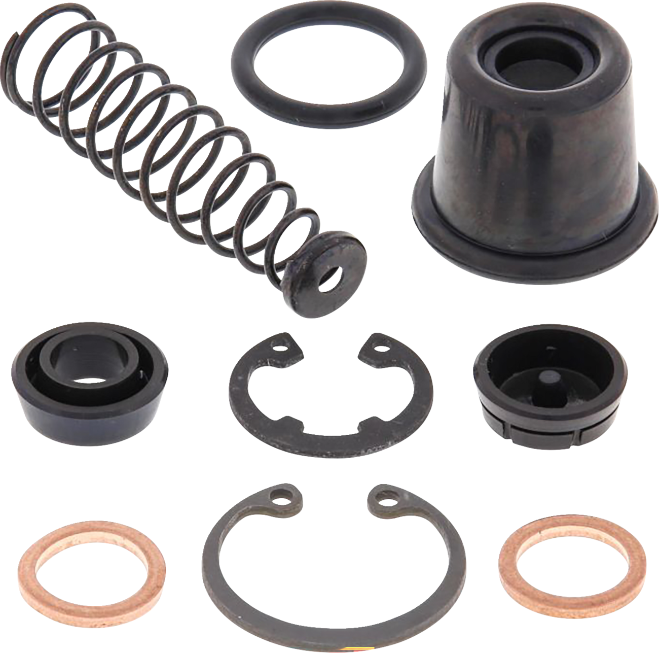 ALL BALLS Master Cylinder Rebuild Kit - Rear for Arctic Cat, Honda, Kawasaki, Suzuki, Yamaha (Part #18-1003)