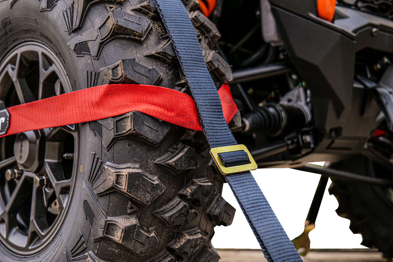 CALIBER TrailBlazer ORV Tie-Downs 4 Pack with Carry Bag – Part Number 13594