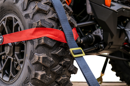 CALIBER TrailBlazer ORV Tie-Downs 4 Pack with Carry Bag – Part Number 13594