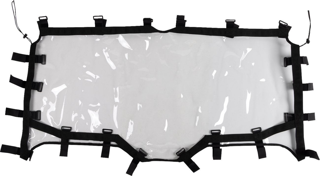 Moose Offroad Rear Windscreen for Honda Talon 2023-2025, Model HT4RW-11