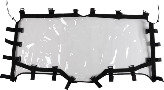 Moose Offroad Rear Windscreen for Honda Talon 2023-2025, Model HT4RW-11
