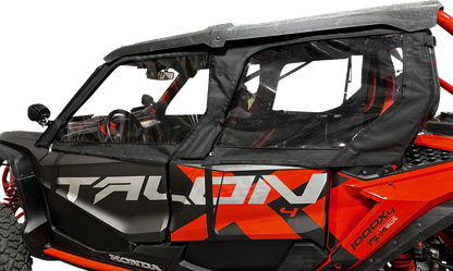 Moose Offroad Honda Talon 2023-2025 Side Enclosures - Black, Model HT4SE-11