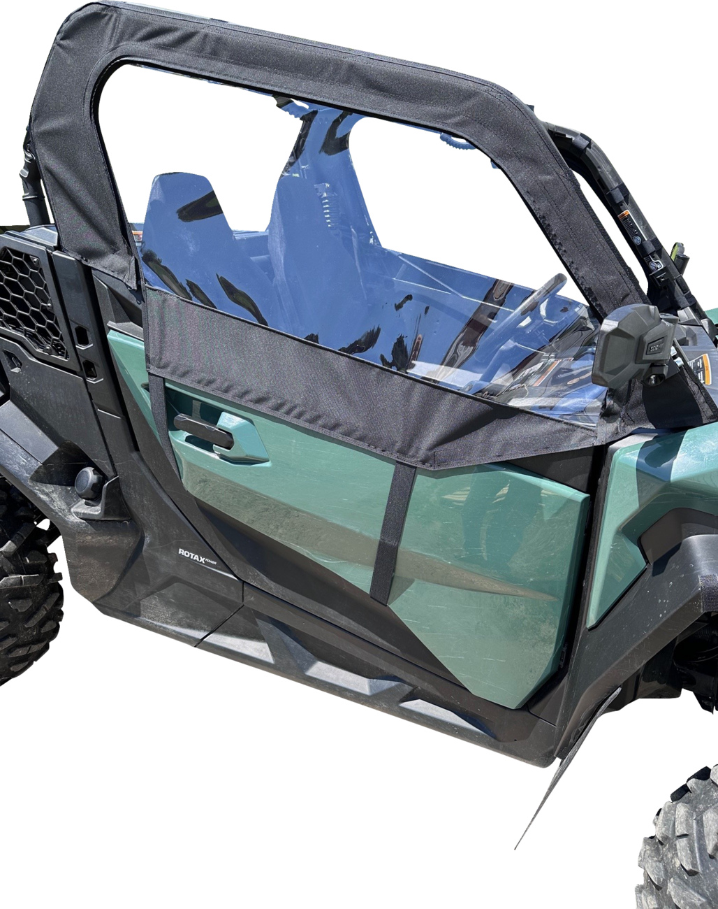 MOOSE OFFROAD Side Enclosures for Can-Am Commander/Maverick 2019-2023 - Black, Part NCOMSE-11