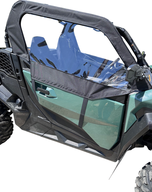 MOOSE OFFROAD Side Enclosures for Can-Am Commander/Maverick 2019-2023 - Black, Part NCOMSE-11