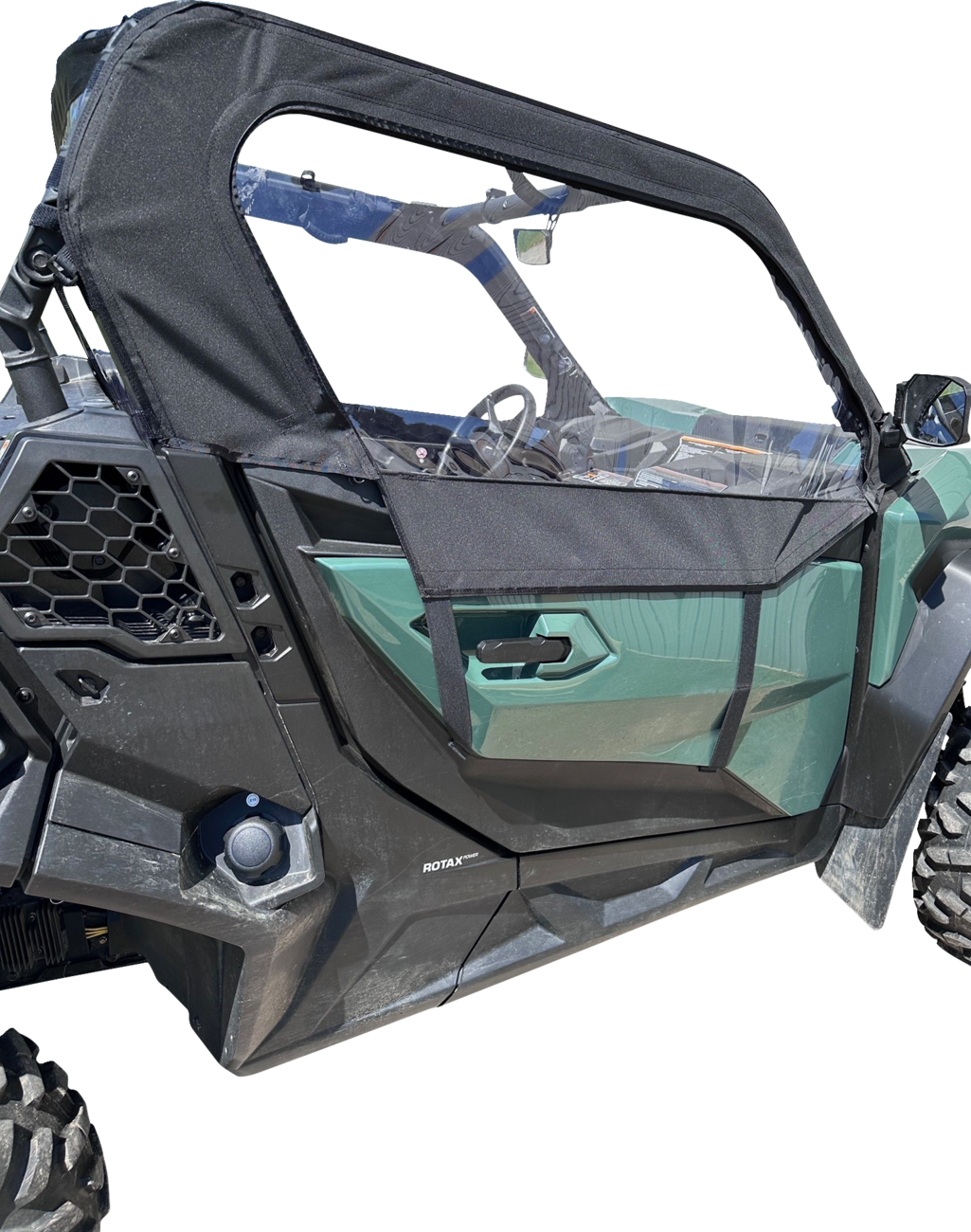 MOOSE OFFROAD Side Enclosures for Can-Am Commander/Maverick 2019-2023 - Black, Part NCOMSE-11