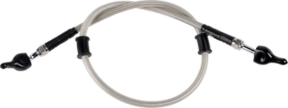 Moose Offroad Stainless Steel Brake Line H01-1-025/P for Enhanced Performance and Durability