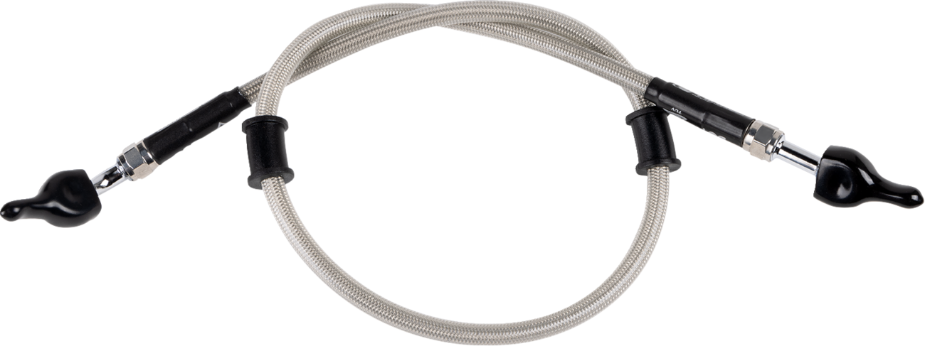 MOOSE OFFROAD Stainless Steel Brake Line H01-1-044/P for Enhanced Braking Performance