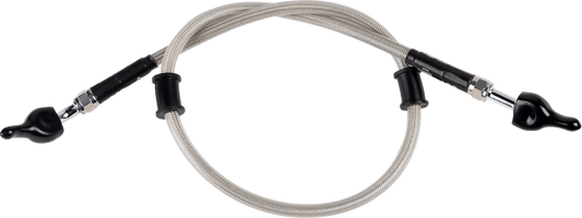 MOOSE OFFROAD Stainless Steel Brake Line H01-1-044/P for Enhanced Braking Performance
