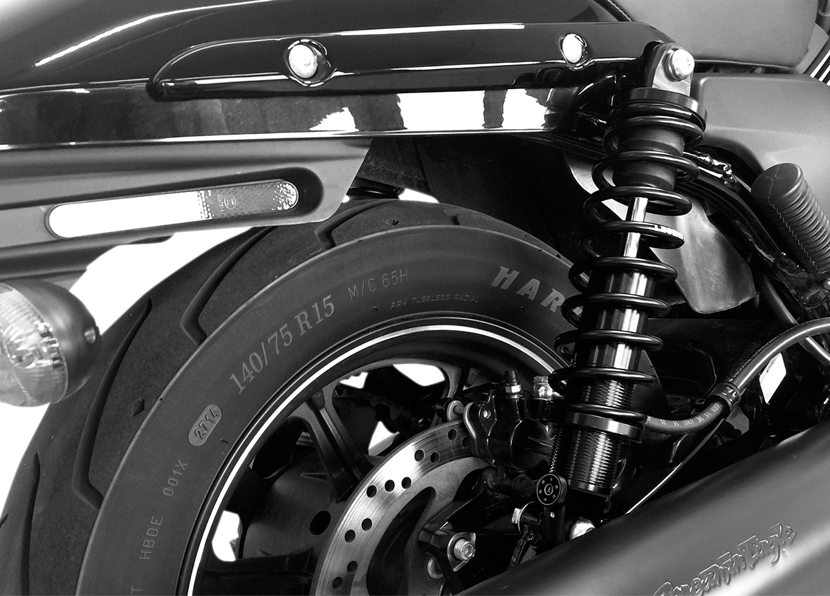 Legend Suspension REVO-A Street Shock - 14-inch, Black - Part 1310-1603