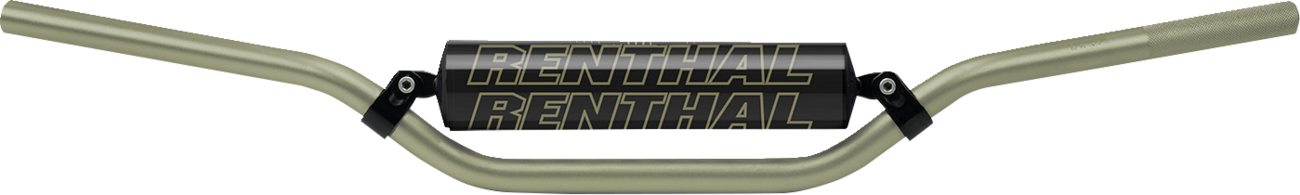 RENTHAL 7/8" Off-Road Handlebar - 664 Enduro Medium Black (Part #664-04-BK-01-185)