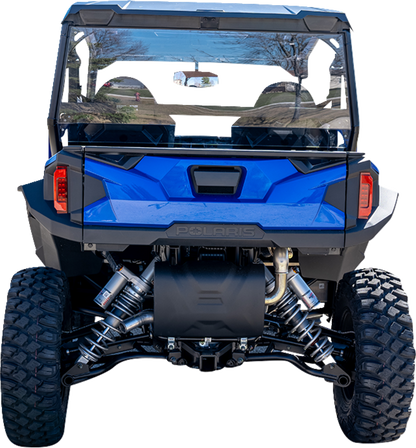 Moose Offroad Back Panel for Polaris General V000158-12200M - Clear Polycarbonate Barrier
