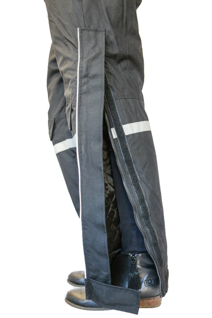 California Heat 12V Streetrider Outer Pants Black 2XL – Heated Motorcycle Gear with Level 1 Armor and Waterproof Design