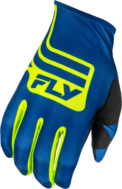 YOUTH LITE LANCER GLOVES NAVY/HI-VIS YM