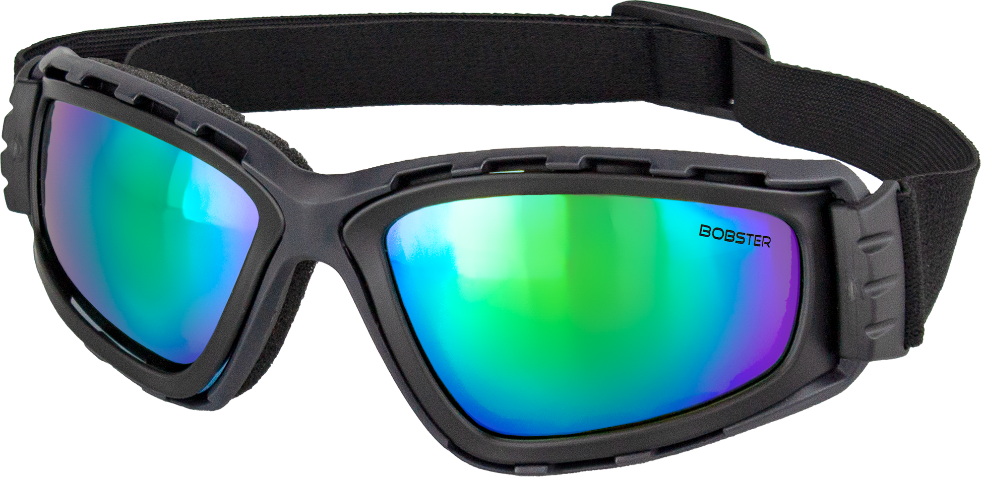 Bobster BFD002 Freedive Goggles M Black Gray with Blue and Green Reflection