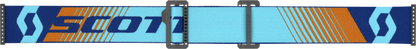 Scott Split OTG Goggle Royal Blue Orange Clear Works – Prescription-Friendly Ski and Snowboard Goggles