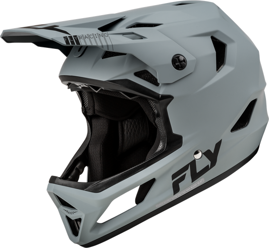 FLY RACING YOUTH RAYCE BICYCLE HELMET MATTE GREY YS'YS