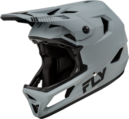 FLY RACING YOUTH RAYCE BICYCLE HELMET MATTE GREY YL'YL