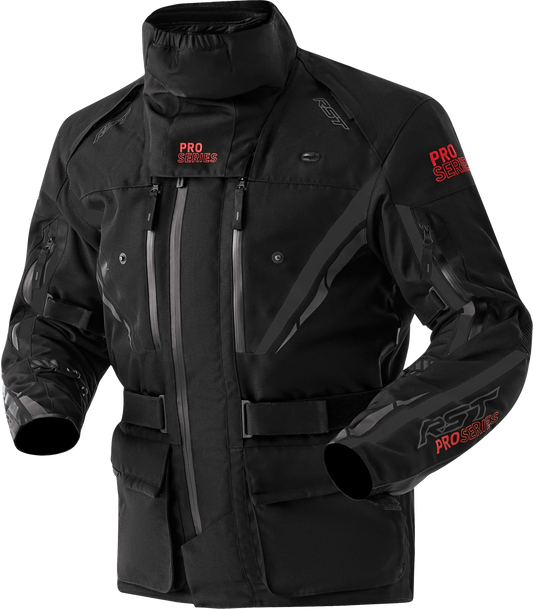 RST Women's Paragon D3O Jacket Black Textile - Four-Season Performance with Level 2 Armor